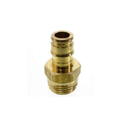 Uponor LF4525050 1/2 in ProPEX x 1/2 in NPT Lead Free Brass Male Adapter LF4525050