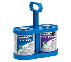 Weld-On 12891 2-Can Tote Cement and Primer Carrier