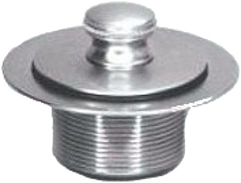 Watco 58190-CP Lift and Turn Bathtub Stopper with Bushing Trim Chrome Plated