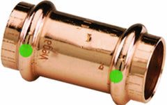 Viega 78062 ProPress Zero Lead Copper Coupling with Stop 1-1/4-Inch P x P