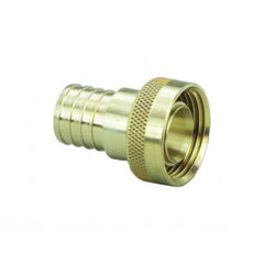 Viega 46414 PureFlow Zero Lead Brass PEX Crimp Supply Adapter with 3/4-Inch by 1 Crimp x Manabloc Supply