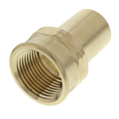 Viega 79445 ProPress Zero Lead Bronze Adapter with Female 3/4 x 3/4 Inch FTG x Female NPT