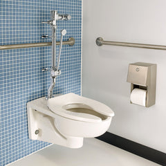 American Standard 2257.101.020 Afwall Millennium FloWise Elongated Wall-Hung Toilet Bowl 1.6 GPF White