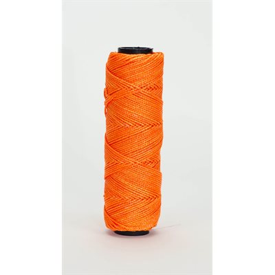 Bon 11-881 EZC Braided Nylon Line Neon Orange 1000 Feet