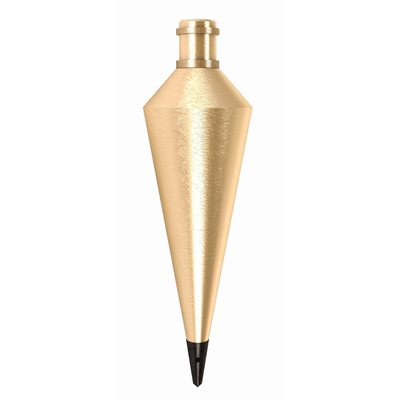 Bon 14-531 Plumb Bob Brass 24 oz