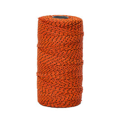 Bon 21-279 Blue Bayou Bonded Braided Nylon Line 685' Orange/Black Flecks