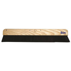 Bon 22-253 Concrete Finish Brush 24 Wood Block With Soft Horsehair Bristles