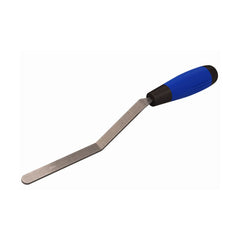 Bon 21-857 Carbon Steel Caulking Trowel Stiff With Comfort Grip Handle Round End 3/8