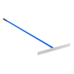 Bon 28-126 Blunt Tooth T-Connector Lute Rake 36 Inch With 6 Foot Handle