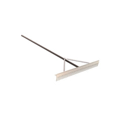 Bon 28-104 Yard Prep Rake 36 Inches - 72 Inches Aluminum Handle