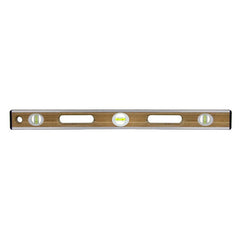 Bon 34-218 Bamboo Wood Level 24 Inches Aluminum I Beam