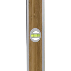 Bon 34-218 Bamboo Wood Level 24 Inches Aluminum I Beam