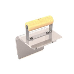 Bon 82-356 Plexiglass Outside Step Tool 6 x 5 1 Radius 5 Lip Wood Handle