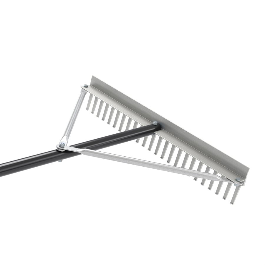 Bon 84-213 Yard Prep Rake 24 - 72 Aluminum Handle