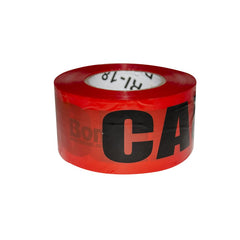 Bon 84-279 Caution Tape Red 1000' x 3