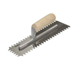 Bon 83-342 Scratcher Trowel 12 x 4 1/2 With Wood Handle