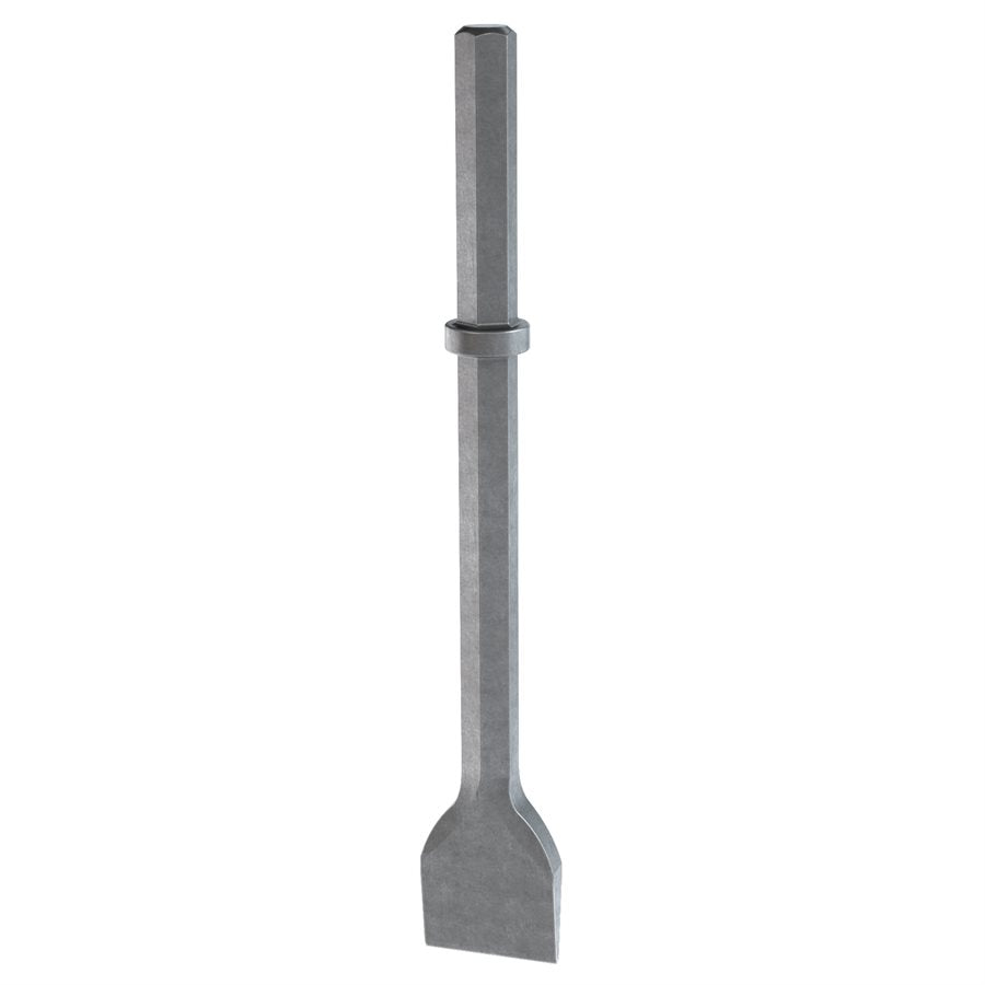 Bon 84-967 Wide Chisel Bit 3 Wide 1 1/8 Hex 6 Shank