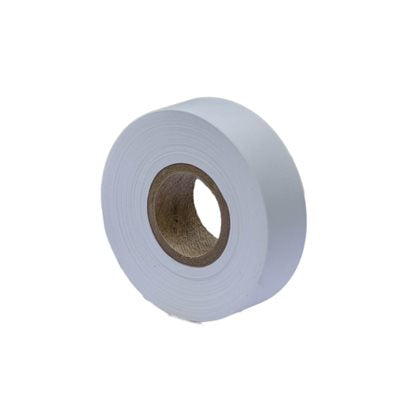 Bon 84-838 Flagging Tape - White 300 Feet x 1 3/16 Inches (12/PKG)