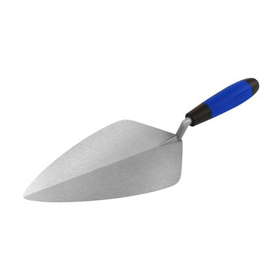 Bon Pro Plus 72-439 Wide London Pro Carbon Steel Brick Trowel 10 inches Comfort Grip Handle