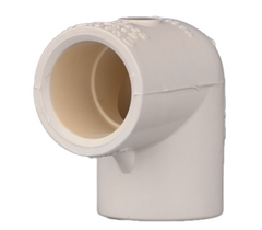 Charlotte Pipe CTS023000600 1/2 in. CPVC 90-Degree Elbow Socket x Socket - Case of 25