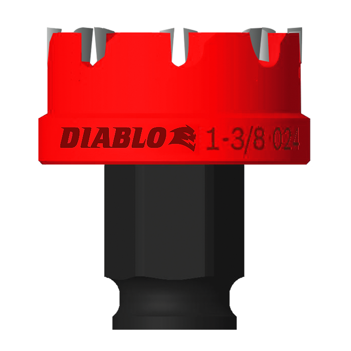 Diablo DHS1375CF Steel Demon 1-3/8 inch Carbide Teeth Hole Cutter Snap-Lock Plus Mandrel System