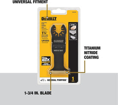 Dewalt DWA4204 Titanium Oscillating Tool Blade for Cutting Wood with Nails