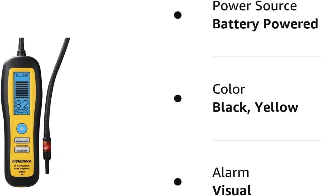 Fieldpiece DR82 Battery Powered Infrared Refrigerant Leak Detector
