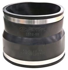 Fernco 1002-88 Flexible Coupling 8 Inch x 8 Inch Clay to Cast Iron PVC