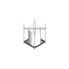 Holdrite 40-SWHP-M Quick Stand Wall Mounted Equipment Platform Supports Up to 20 Gal Water Heater