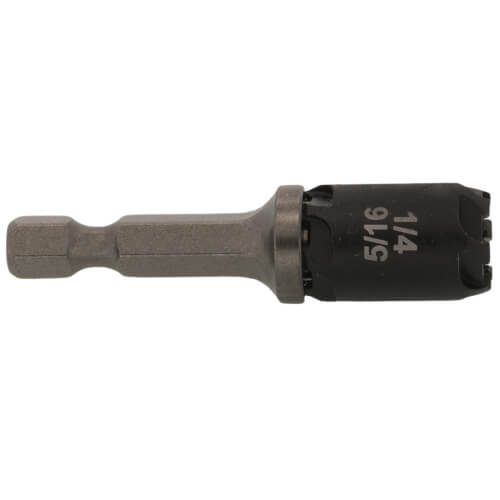 Malco MSHCST 2 in. Reversible SawTooth Hex Driver 1/4 in. and 5/16 in.