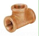 Matco-Norca B-T05LF 1 in. Lead-Free Brass Tee for Potable Water Applications