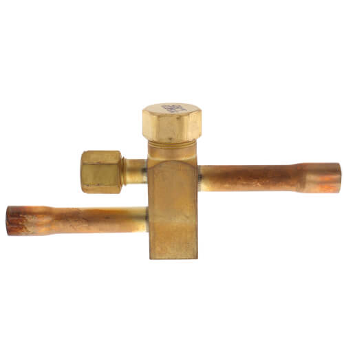 Rheem 61-101160-13 Service Valve 3/8 x 3/8 Connections 4-5/8 Inch Length Replacement 61-21368-13