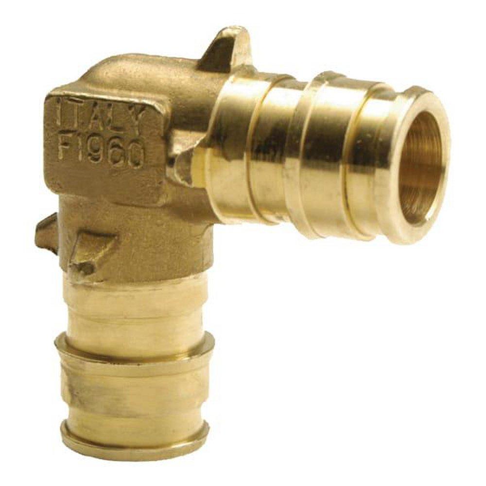 Uponor LF4710500 1/2 x 1/2 ProPEX Lead-Free Brass 90 Degree Elbow