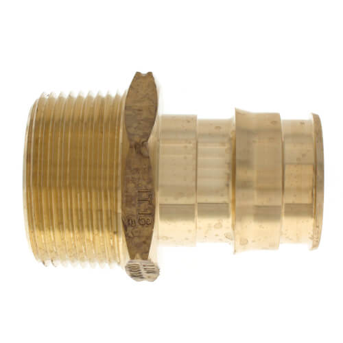 Uponor LF4521313 ProPEX 1-1/4 in. x 1-1/4 in. NPT Lead-Free Brass Male Adapter