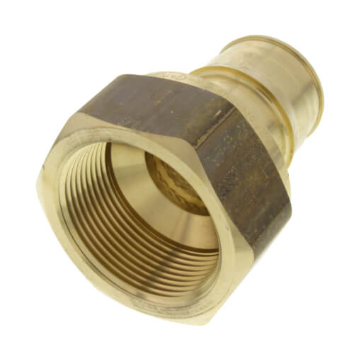 Uponor LF4571515 ProPEX Brass Adapter 1-1/2 in PEX x FNPT Lead-Free