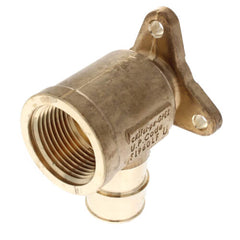 Uponor LF4231010 90-Degree Drop-Ear Elbow 1 Inch ProPEX x FNPT End Style Brass