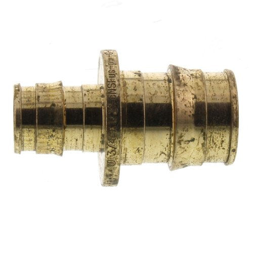 Uponor LF4545075 ProPEX Lead-Free Brass Coupling 1/2 x 3/4 in.