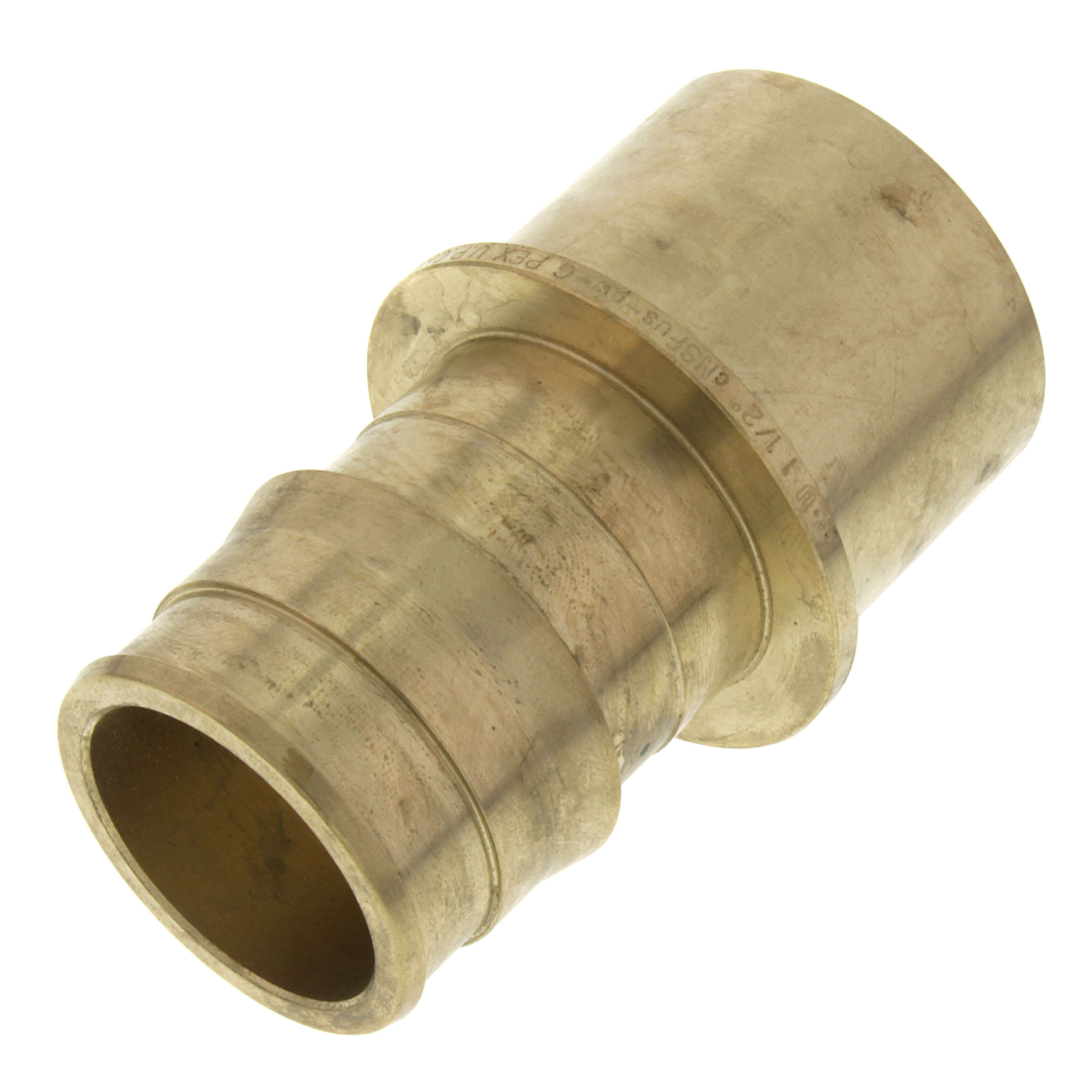 Uponor LF4501515 1-1/2 x 1-1/2 PEX x FTG Lead-Free C69300 Brass Transition Straight Adapter