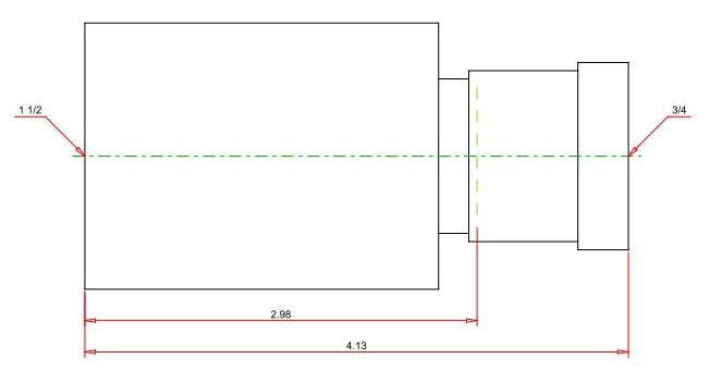 Viega 26021 MegaPressG Reducer 1-1/2 x 3/4