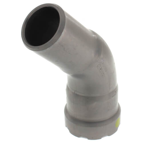 Viega 26111 MegaPressG 45 Degree Carbon Steel Street Elbow 1 Inch