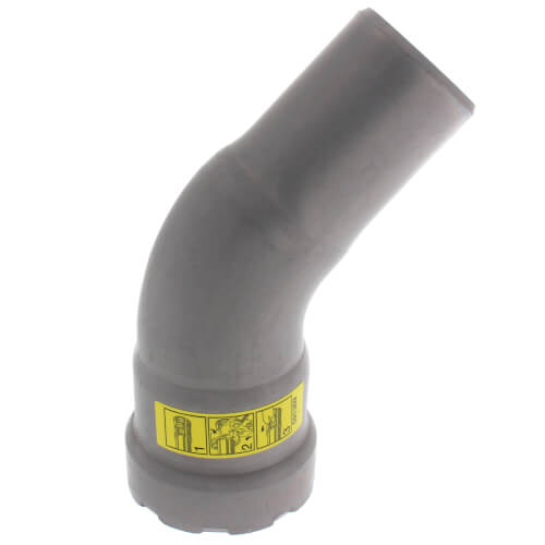 Viega 26111 MegaPressG 45 Degree Carbon Steel Street Elbow 1 Inch