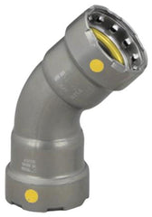 Viega 25241 MegaPressG 1 in 45 Degree Elbow, Carbon Steel