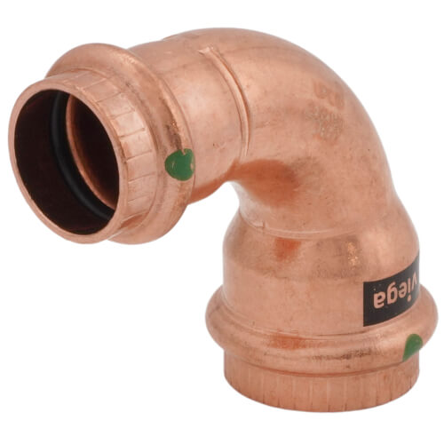 Viega 77330 ProPress Zero Lead Copper Reducing 90-Degree Elbow with 1-Inch by 3/4-Inch P x P