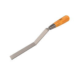 Bon 11-741 Carbon Steel Caulking Trowel Stiff Square 5/8 with Wood Handle