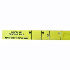 Bon 11-497 Rule Fiberglass Modular Spacing 6'