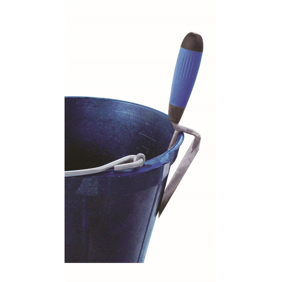 Bon 11-866 Carbon Steel Bucket Margin Trowel 5x2 Comfort Grip Handle