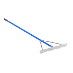 Bon 12-224 Sharp Tooth Lute Rake 30 With 6 Feet Handle