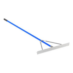 Bon 12-225 Sharp Tooth Lute Rake 36 inch with 6 foot Handle