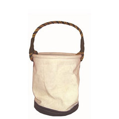 Bon 41-123 Canvas Tool Bucket Heavy Duty with Leather Bottom