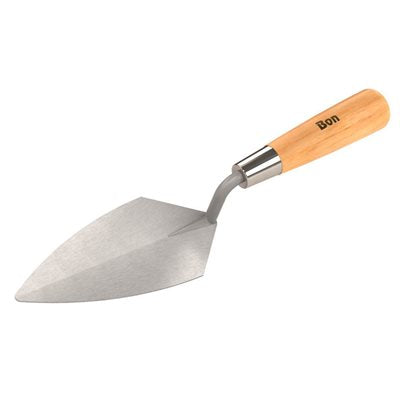 Bon 70-112 Stainless Steel Pointing Trowel 5 1/2 with Wood Handle